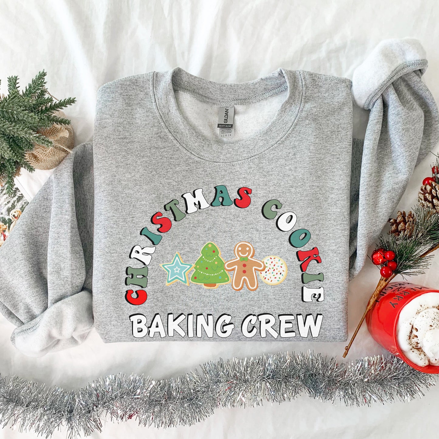 Christmas Cookie Baking Crew Crewneck