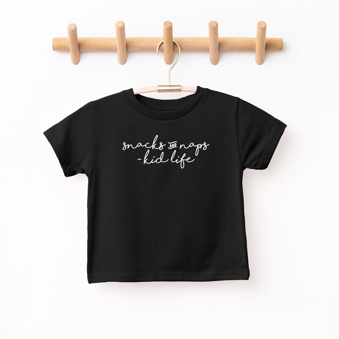 Snacks and Naps Youth Tee