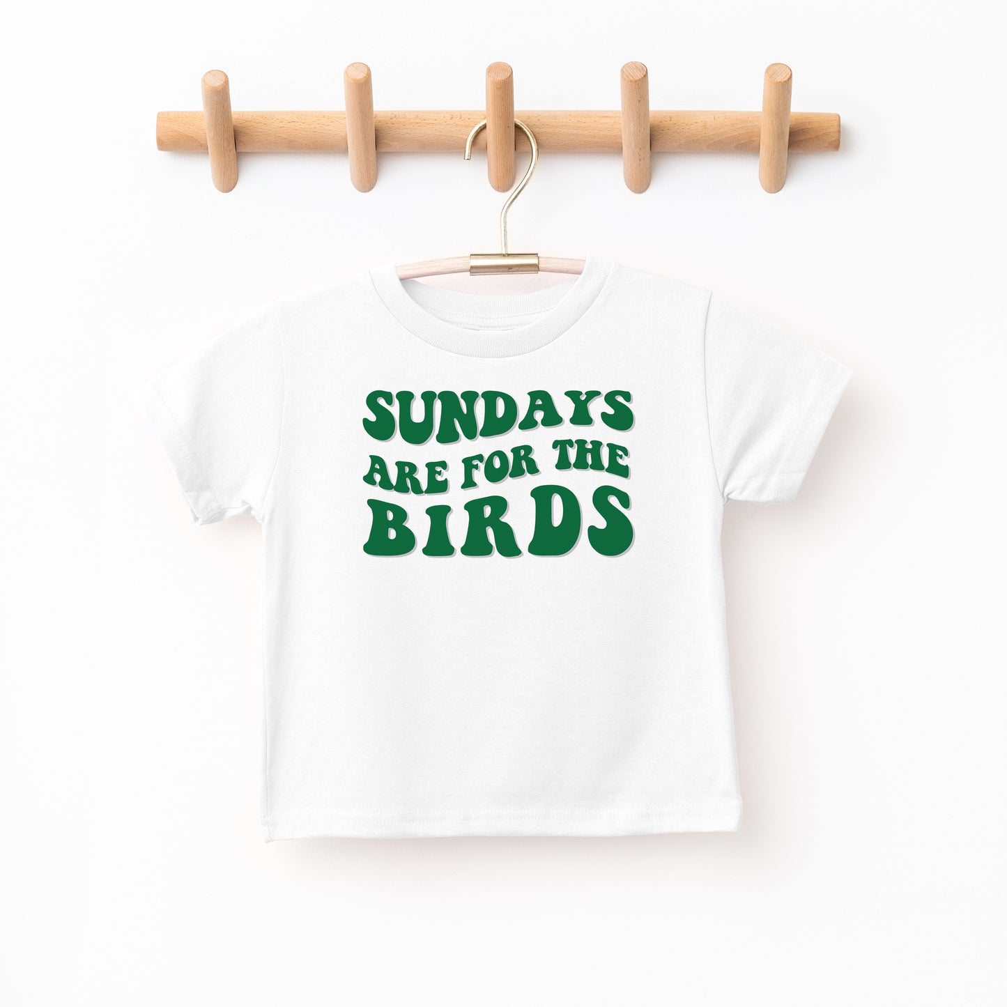 Sundays Are For The Birds Toddler Tee